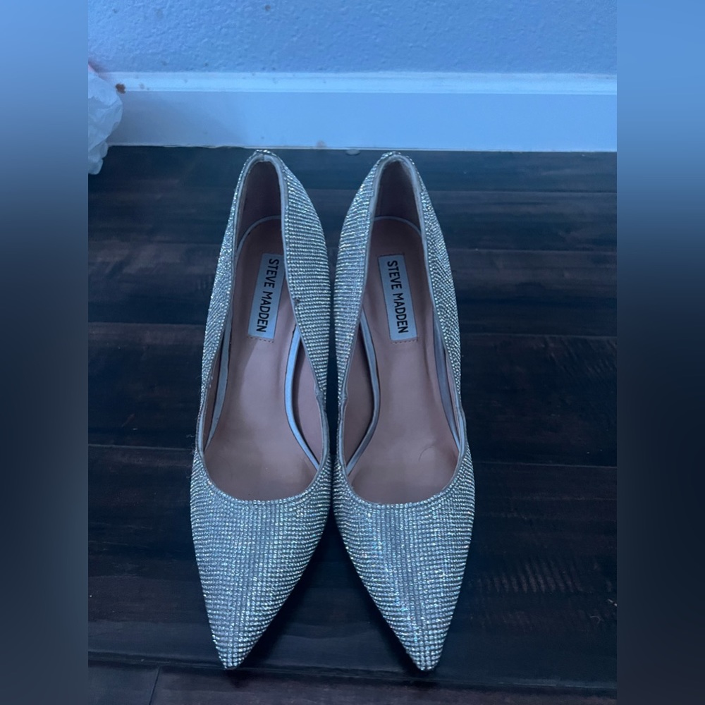 Rhinestone Heels from Steve Madden